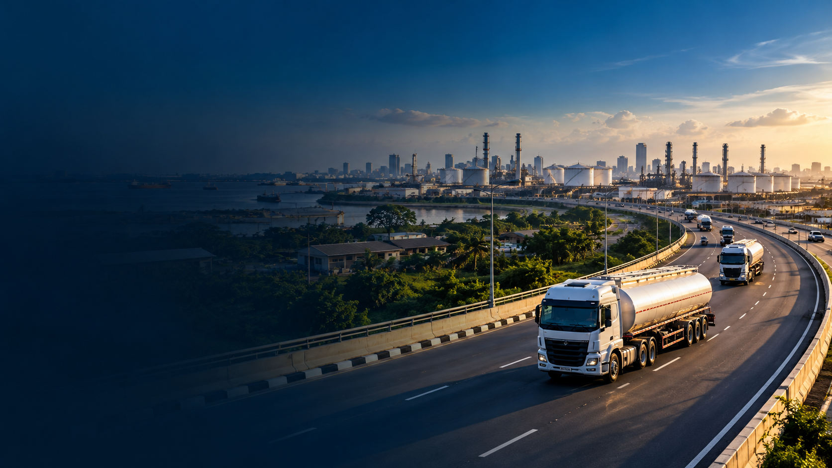 Commercial petroleum fuel logistics